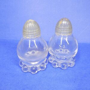 Candlewick Salt & Pepper Shakers Pair Imperial Glass Clear